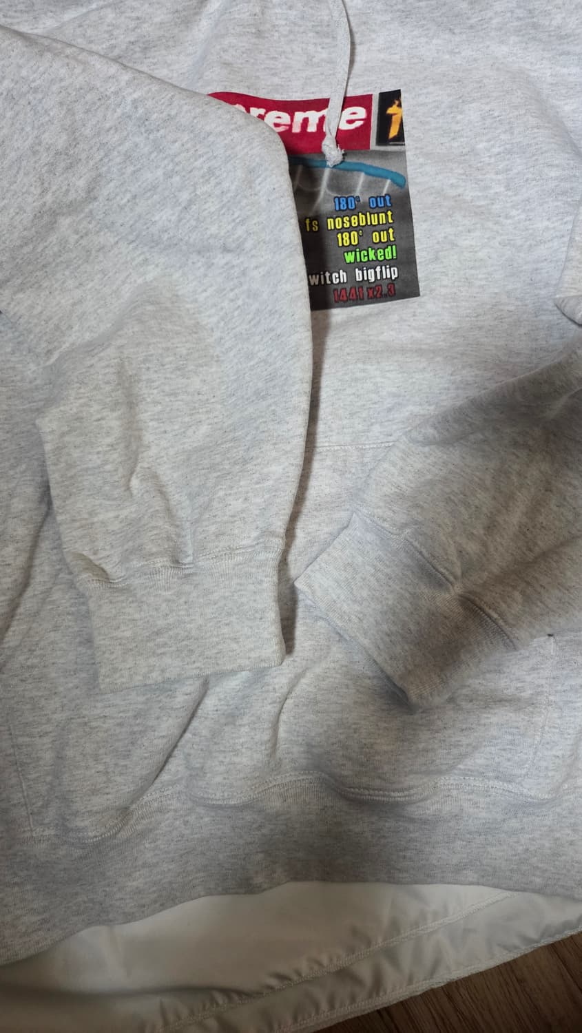 슈프림x트레셔 후드 스웨트셔츠 애쉬 그레이-21fw 상품이미지6