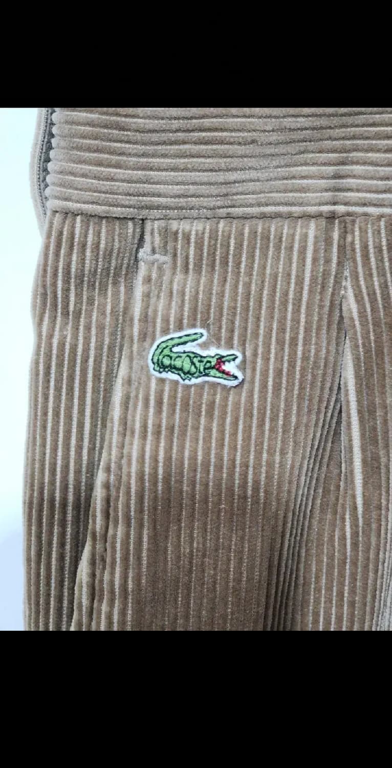 (36) 라코스테 골덴바지 브라운 코듀로이 팬츠 루즈핏  상품이미지3