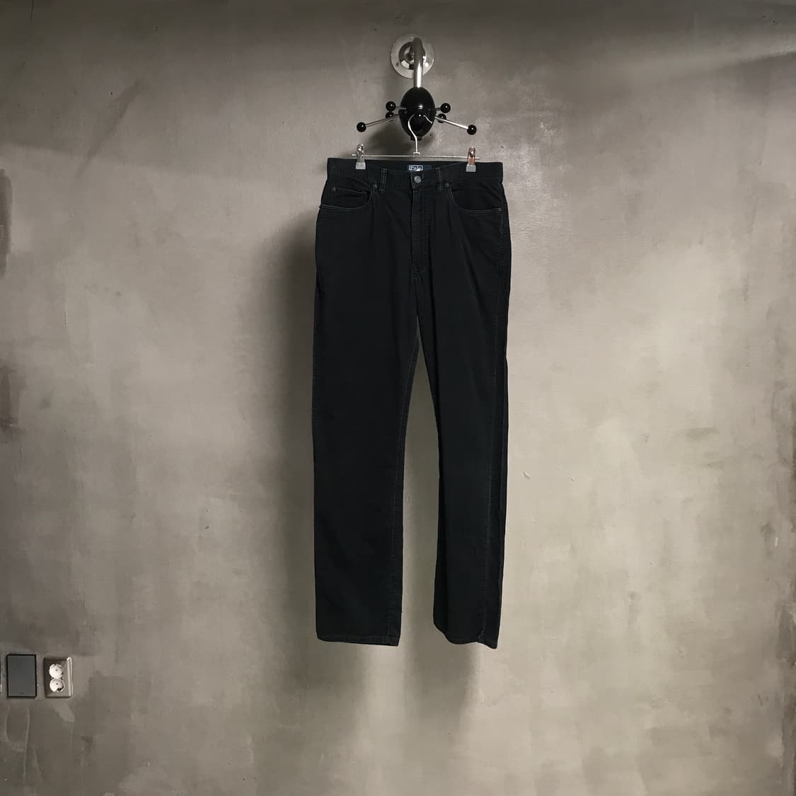 폴로 랄프로렌 코듀로이 팬츠 블랙 31/34 상품이미지1