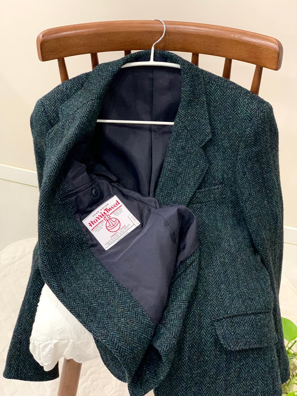 헤리스 트위드 뉴 울 100 자켓 상품이미지1