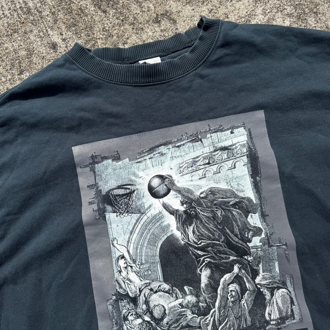 [XXL] 00s Nike 나이키 Hoop Is Religion 스웻 상품이미지6