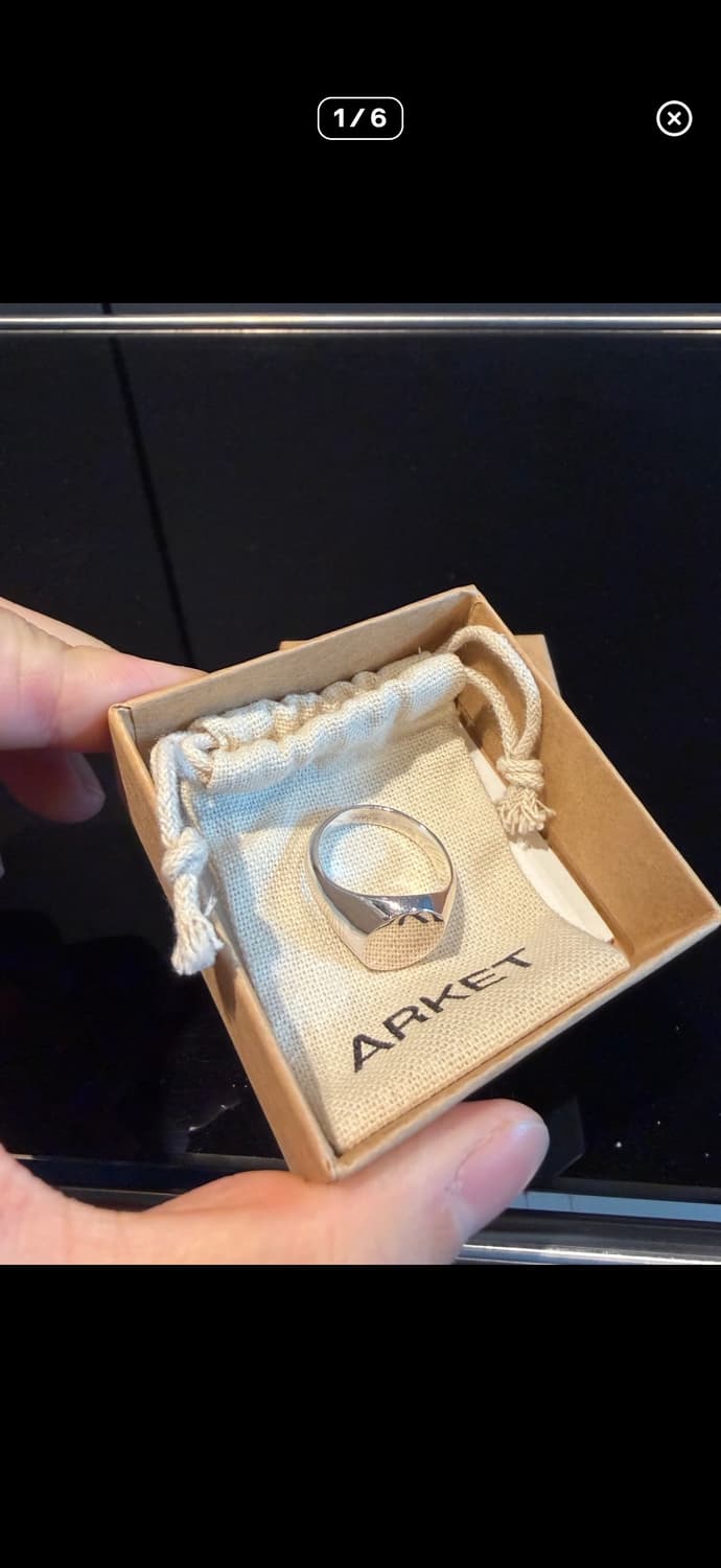 아르켓 실버 시그넷 링, 아르켓 반지 상품이미지1