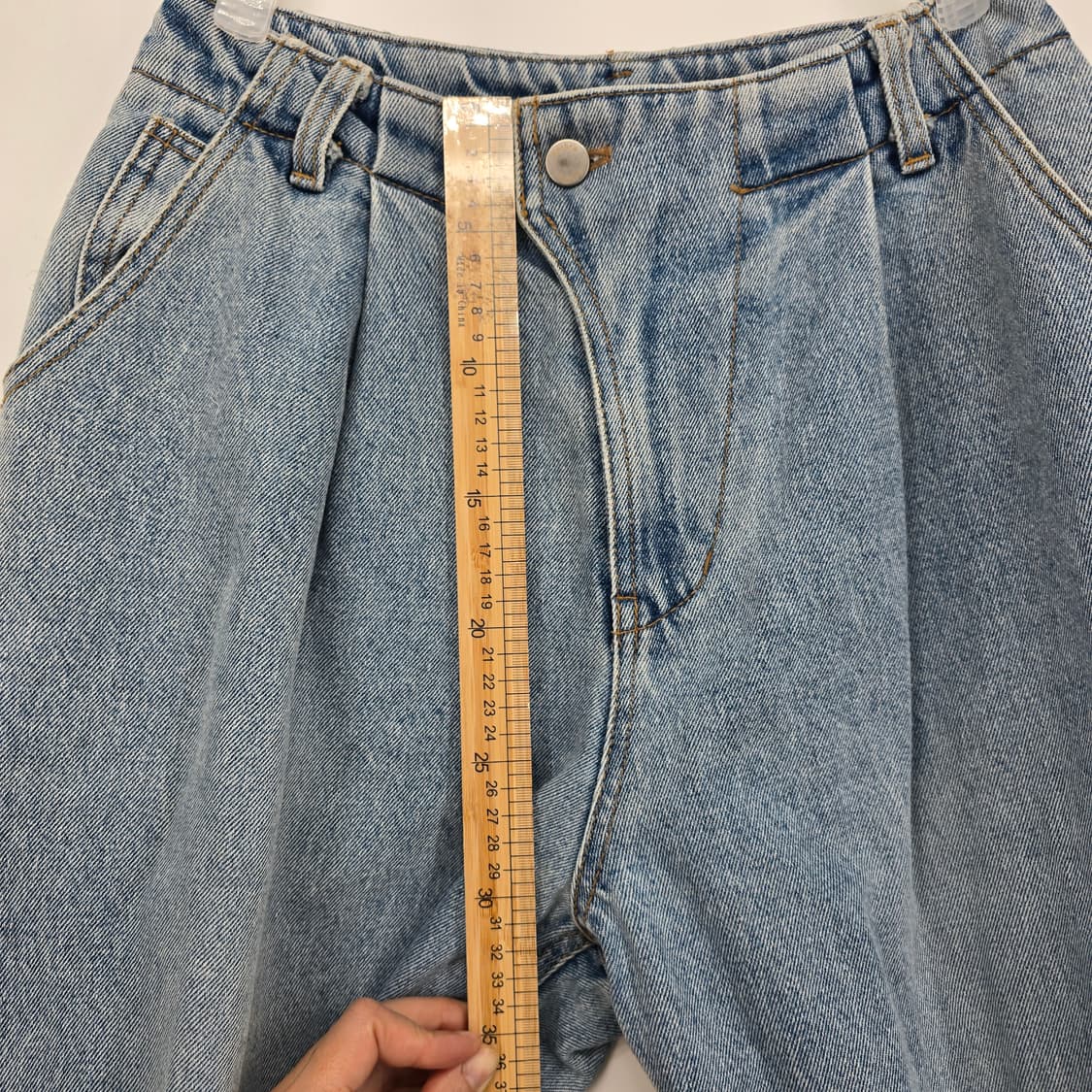 빈티지 데님 와이드 팬츠 상품이미지4