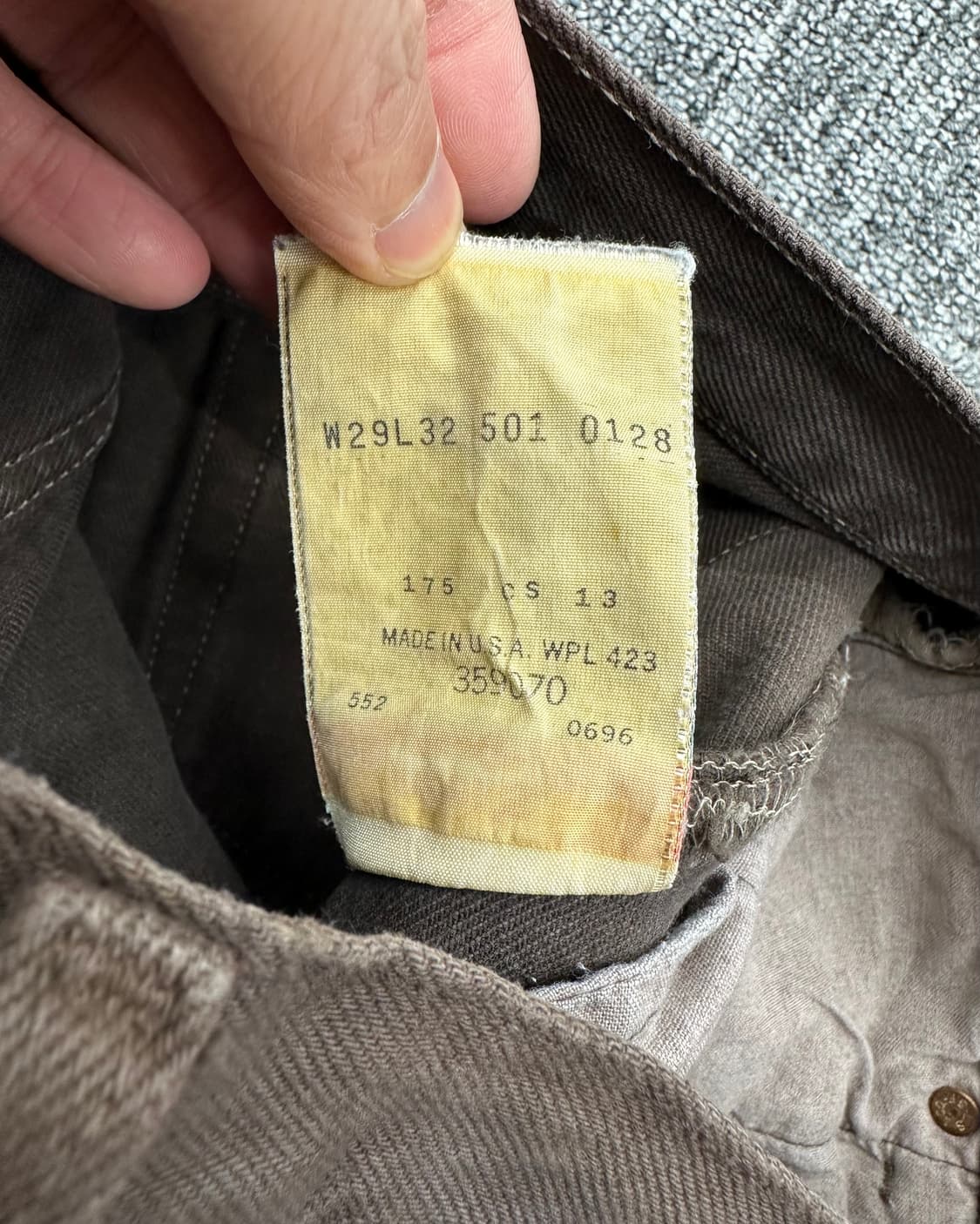 (허단36)90'S 리바이스 USA 501-M1367 상품이미지5