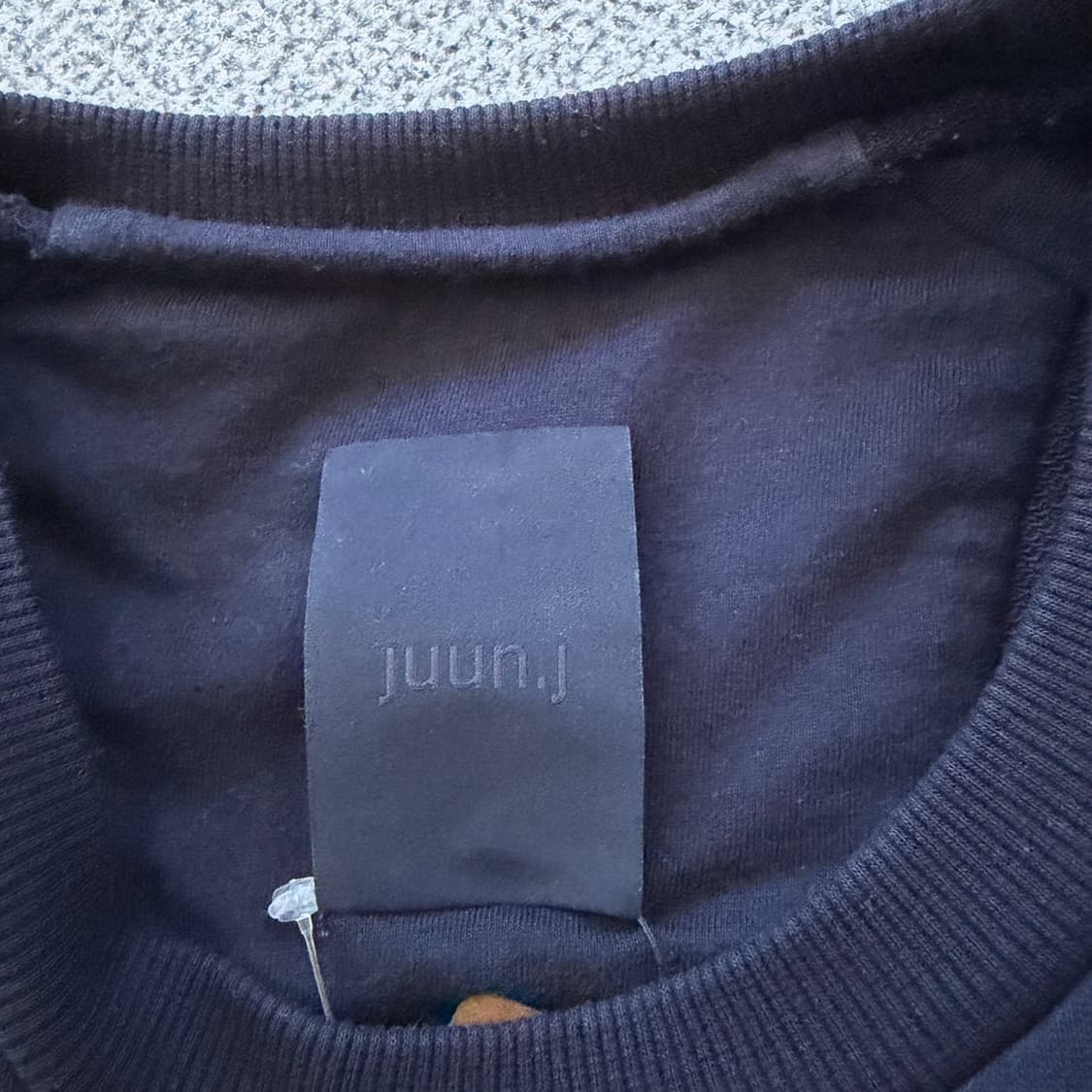 준지 19SS 스트랩 네이비 맨투맨 상품이미지3