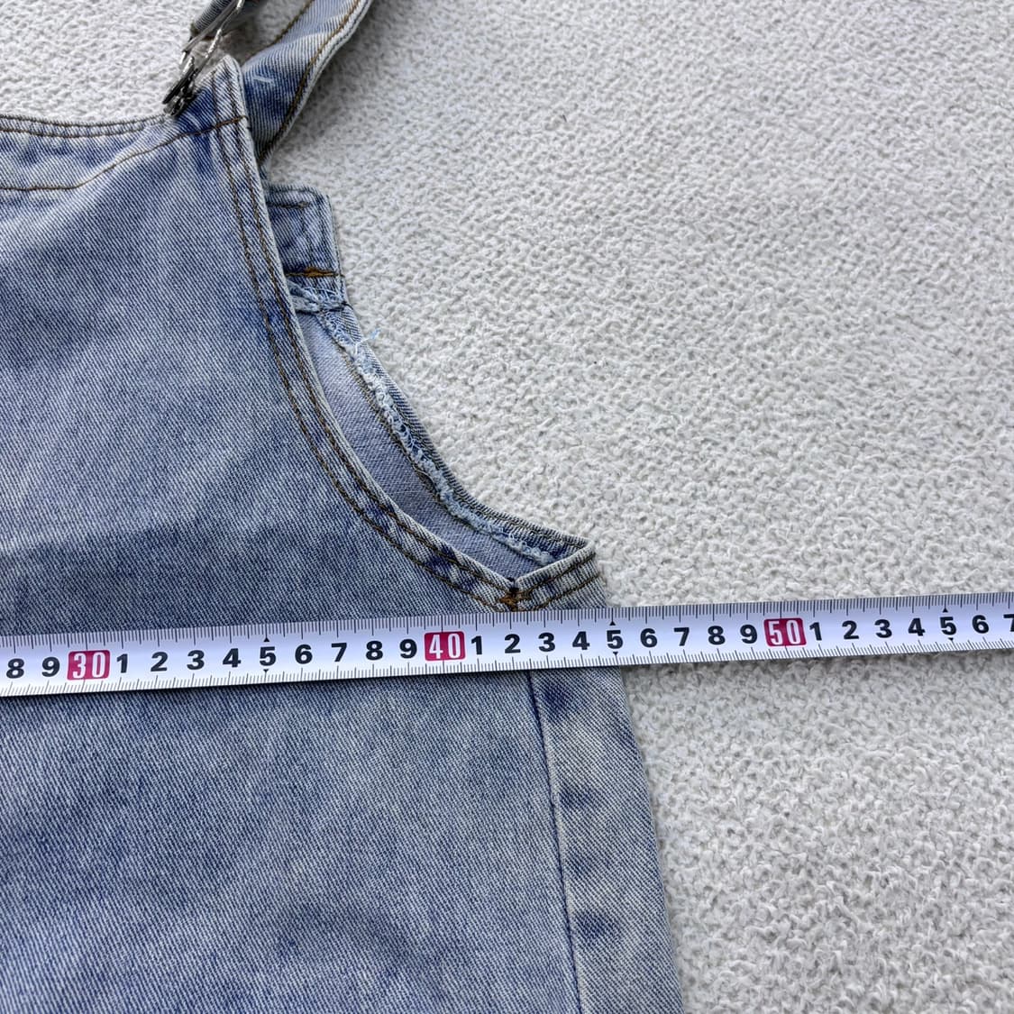 M 빈티지 여성 데님 멜빵 팬츠 0429E 상품이미지5