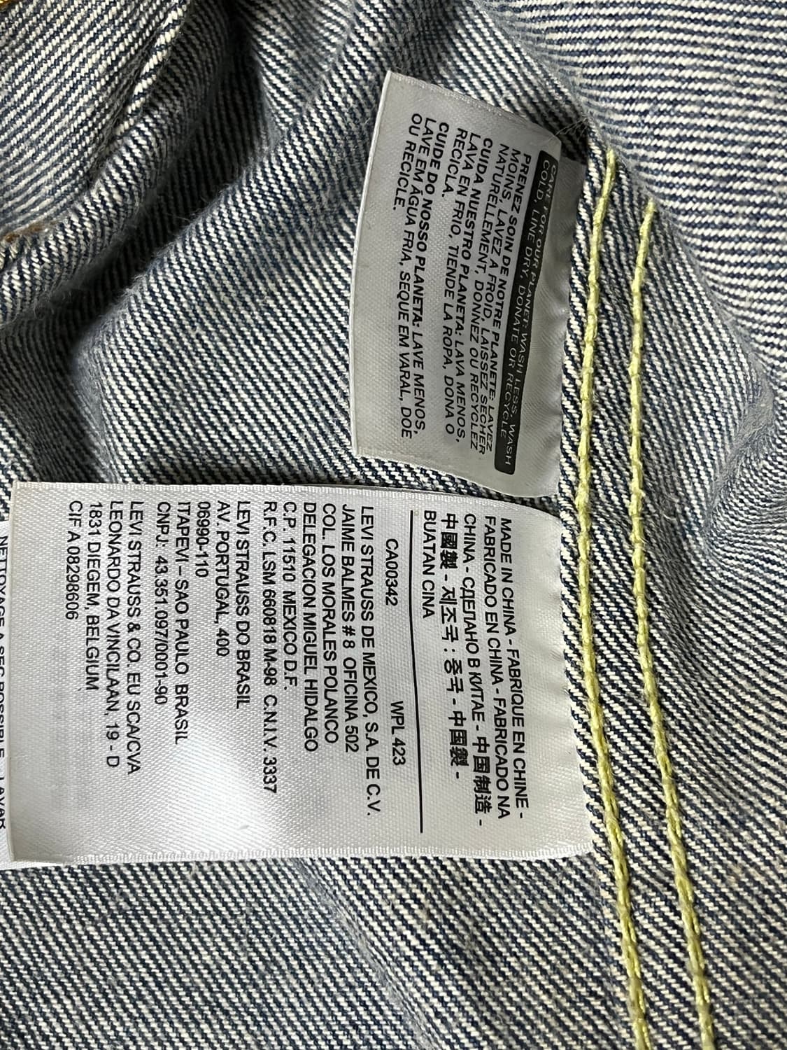 Levis denim jacket 상품이미지5