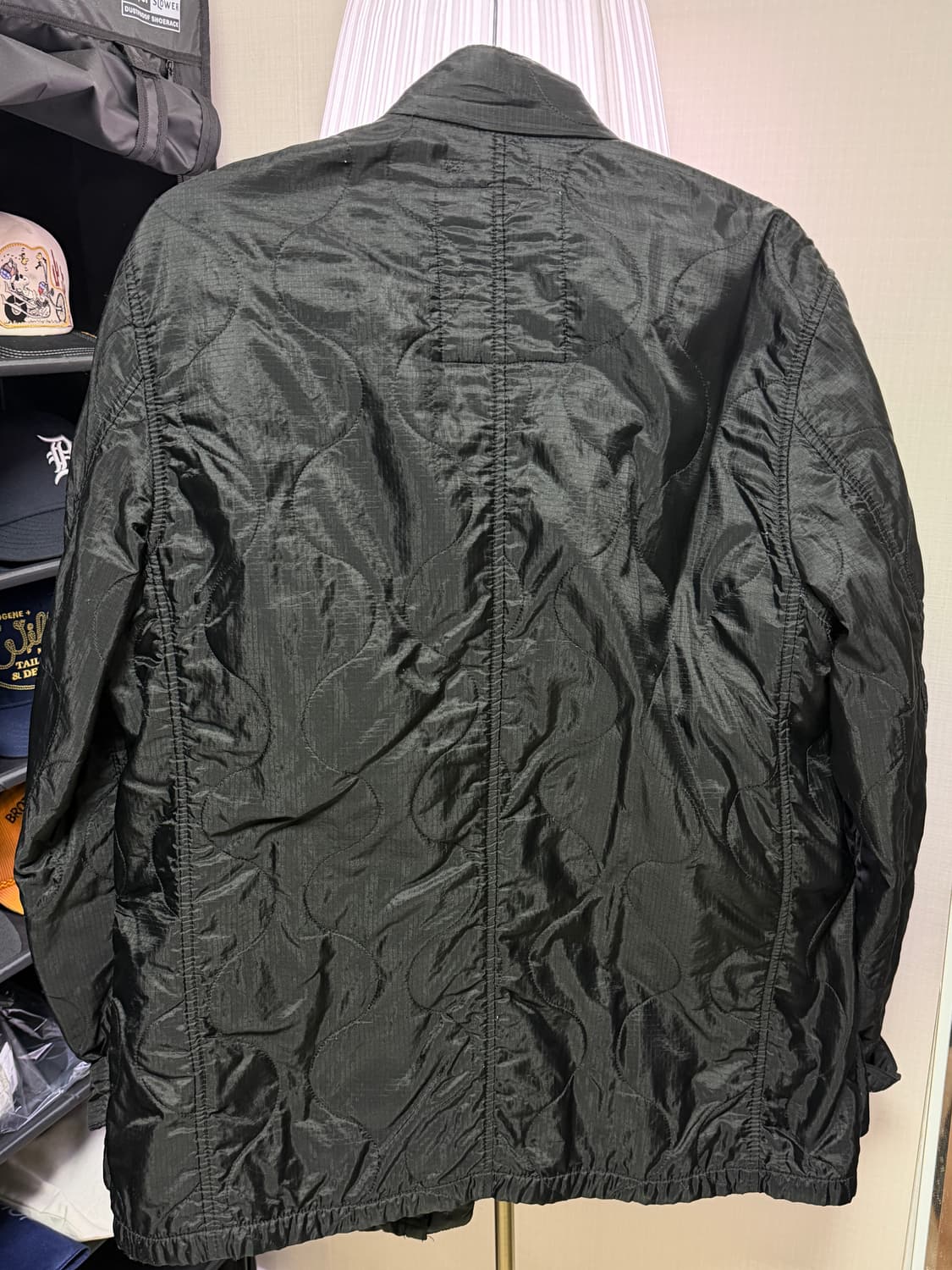 데님앤서플라이 랄프로렌 성조기 퀼팅 밀리터리 자켓 XL 상품이미지3