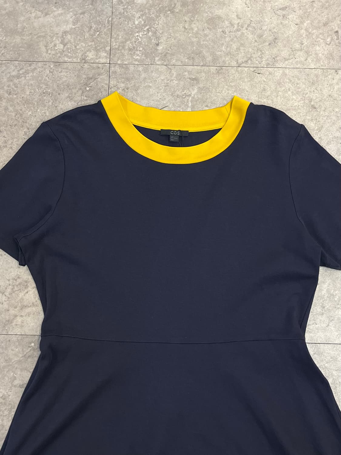 코스 저지 원피스 네이비 L #csz4060 상품이미지4