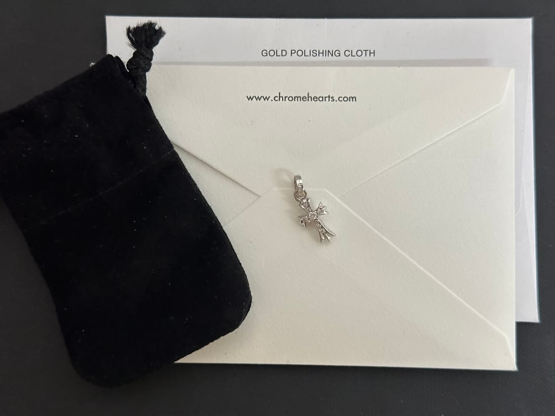 크롬하츠 화이트골드 베이비펫 풀파베 상품이미지1