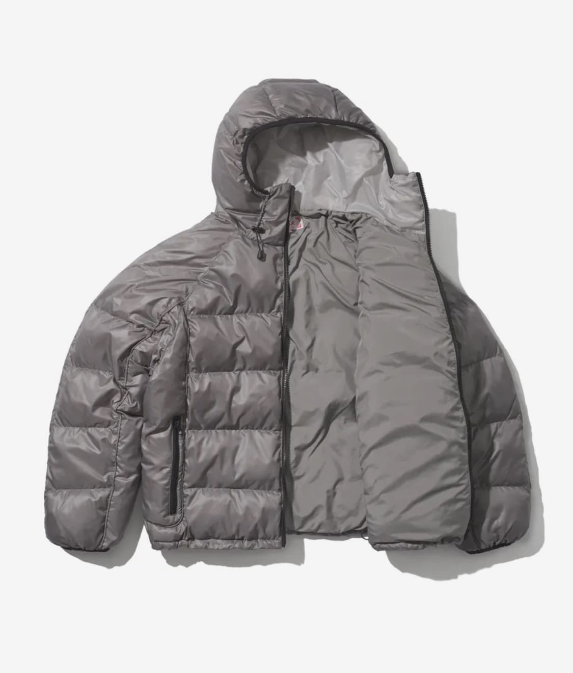 에이카화이트 패딩 점퍼 S - 그레이 상품이미지3