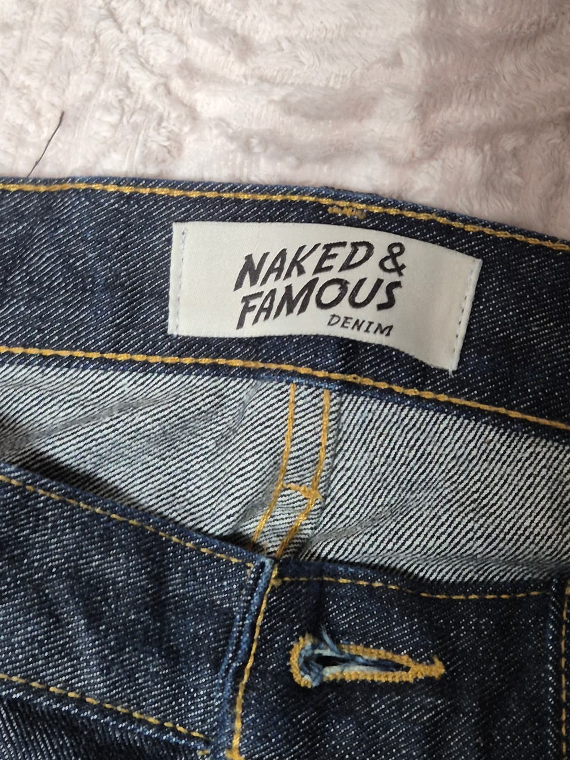 네이키드앤페이머스 셀비지 데님 34 상품이미지5