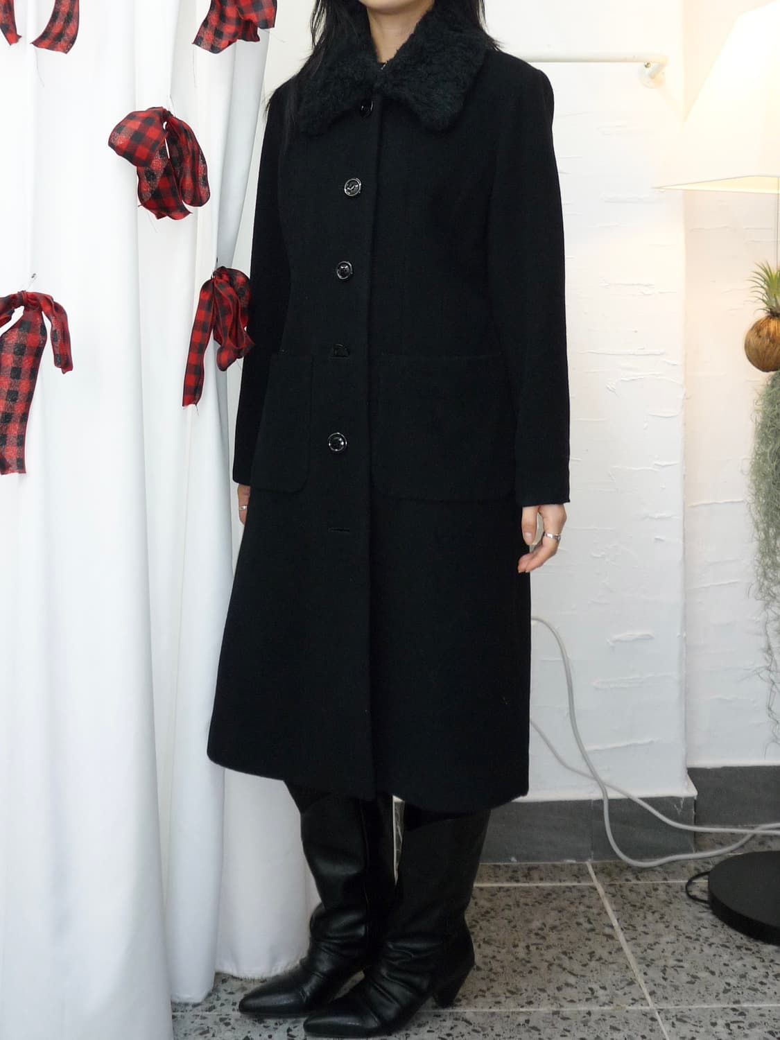 Chic fur point coat 상품이미지3