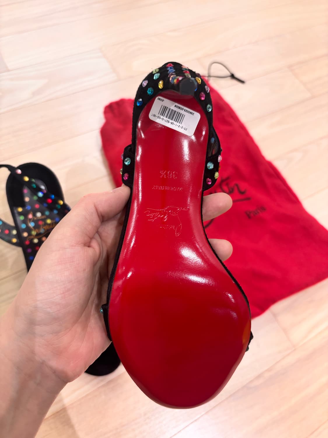 christian louboutin 새제품 36.5 상품이미지5