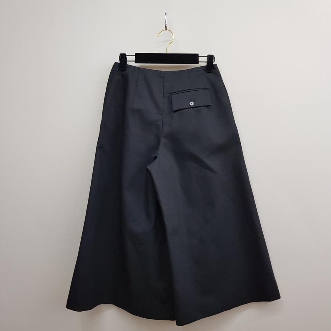 질샌더 JIL SANDER  코튼 플리츠 와이드 팬츠 32사이즈 상품이미지4