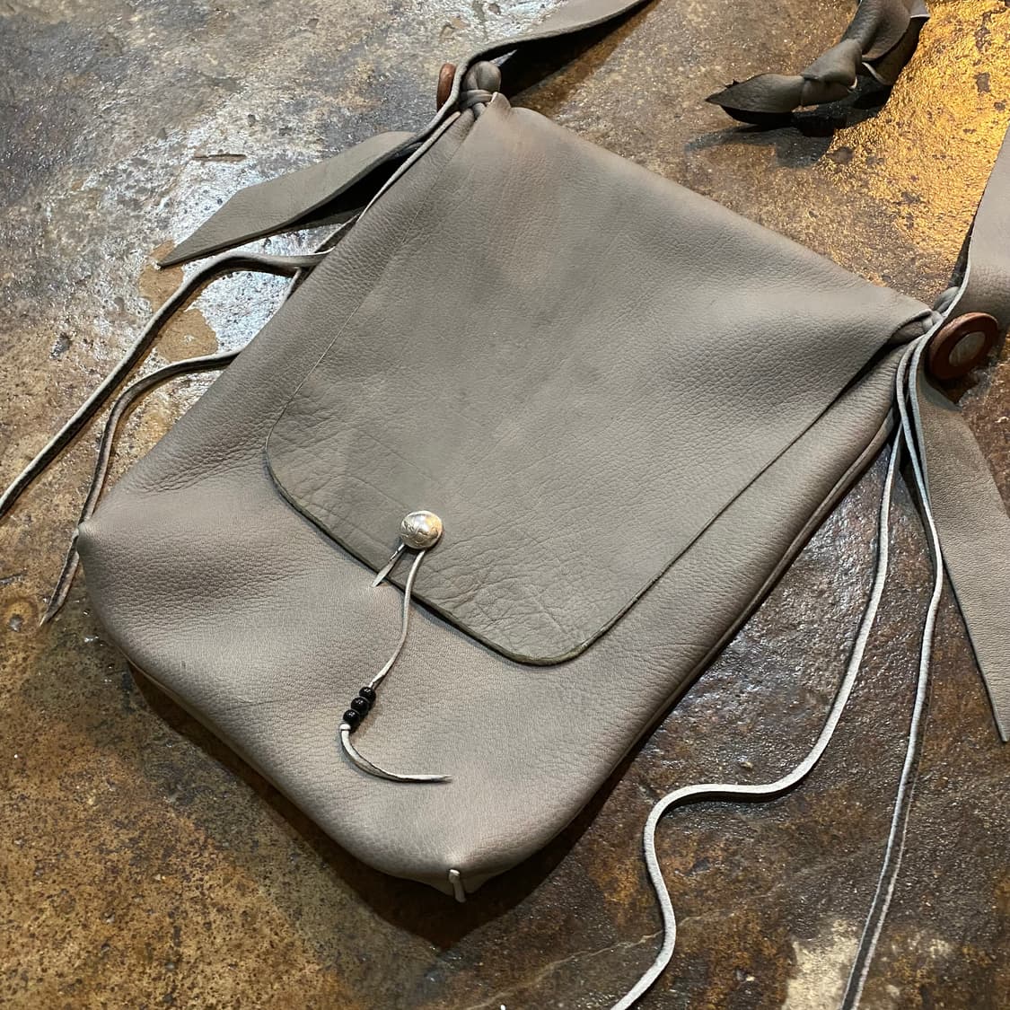 Vintage Deerskin medicine bag 상품이미지2