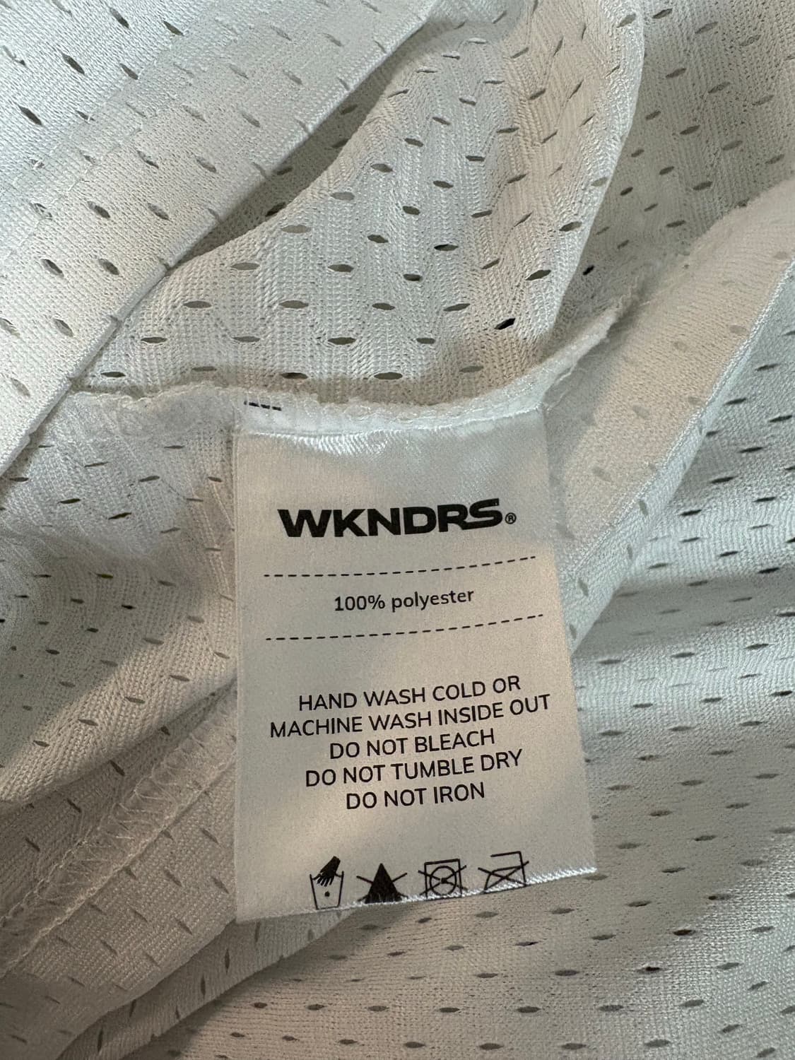 WKNDRS 메쉬 티셔츠 M 상품이미지8