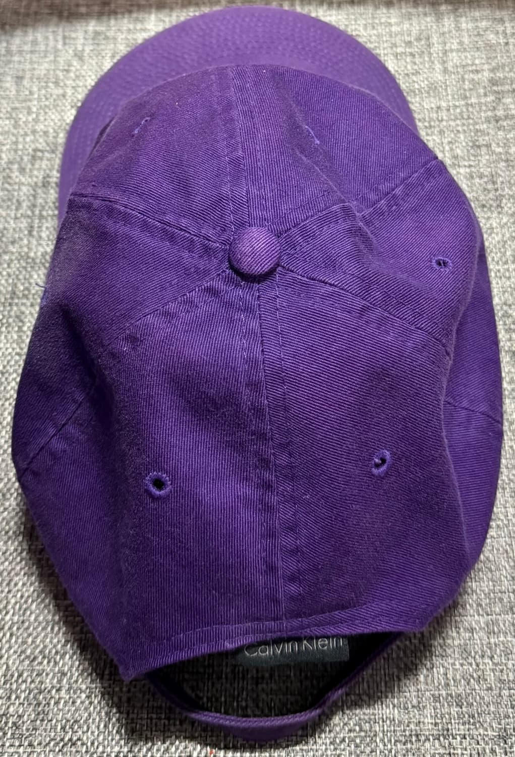 캘빈클라인 빈티지 퍼플 볼캡 상품이미지2
