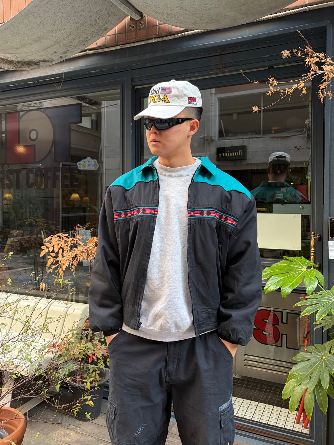 90’s Western Frontier Aztec blanket JK 상품이미지1