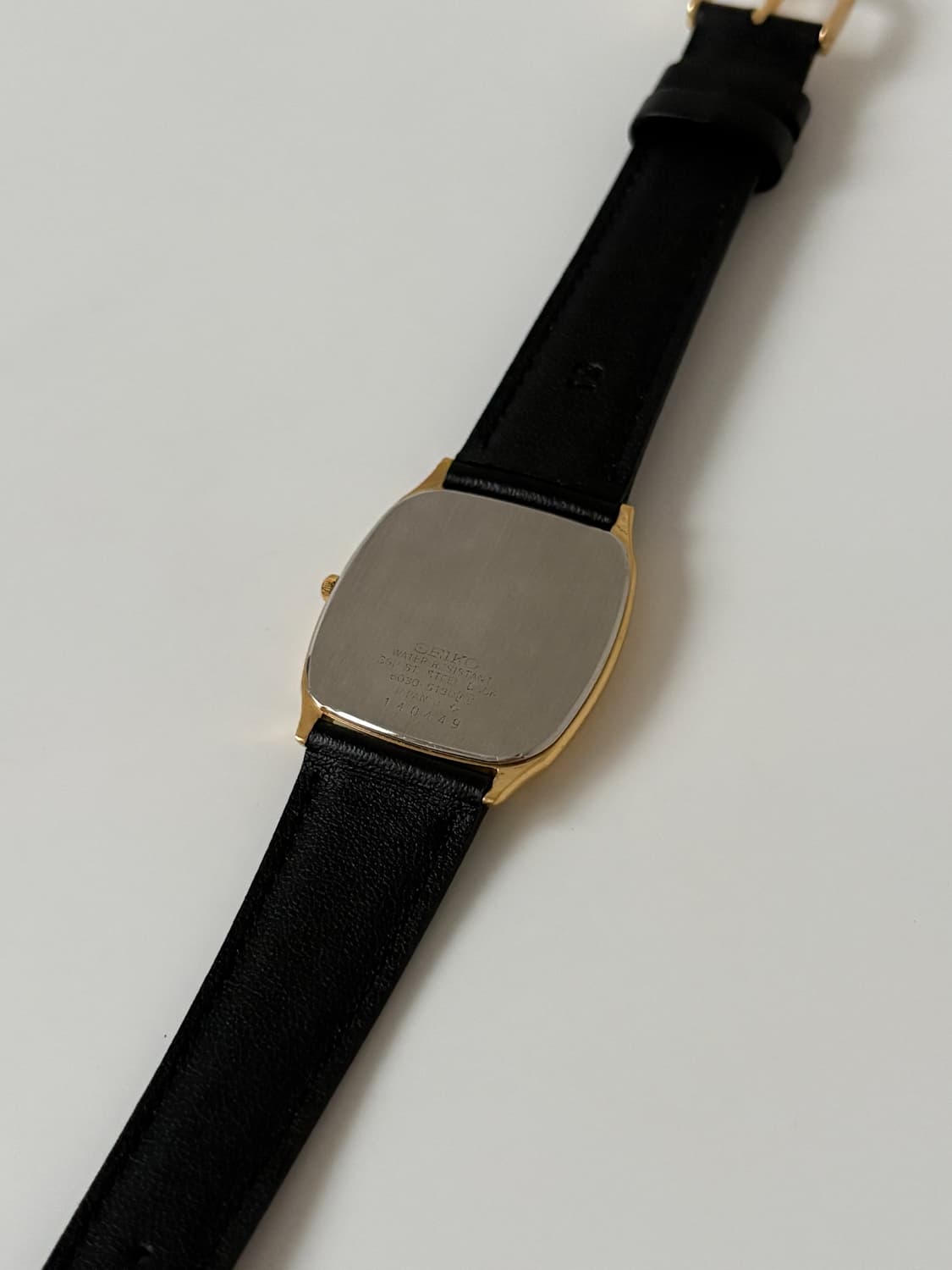 1980s Chariot Roman Gold Tank Quartz 상품이미지7
