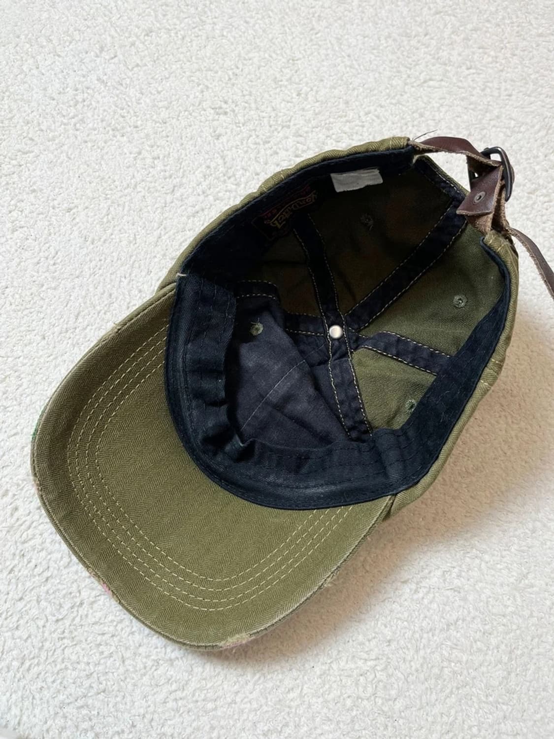 본더치 00's Y2K 빈티지드 볼캡 모자 A1761 상품이미지4