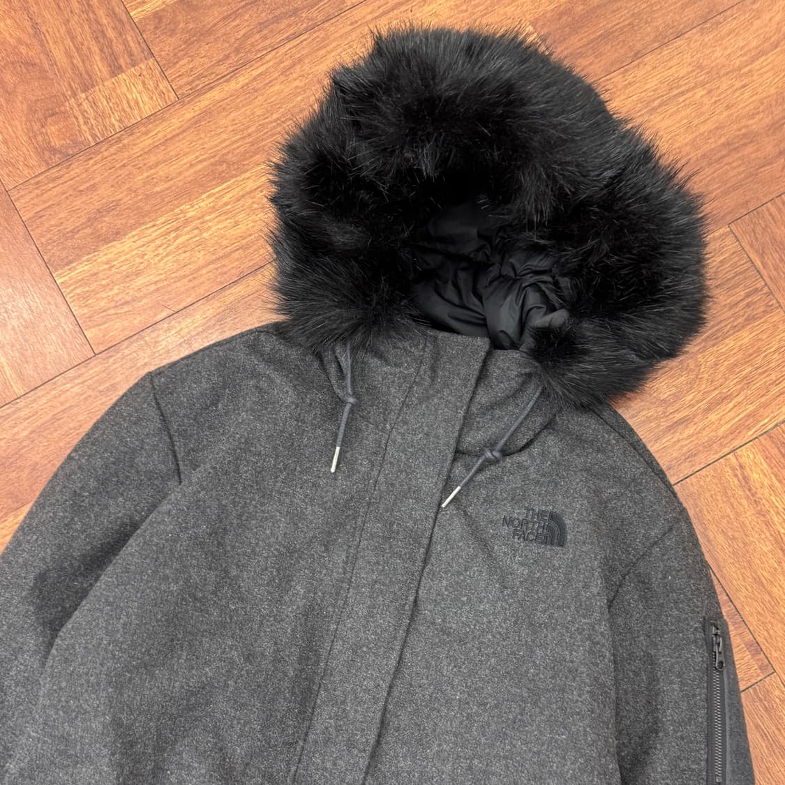 여성용 M(XL) 노스페이스 나보르 다운 코트  상품이미지5