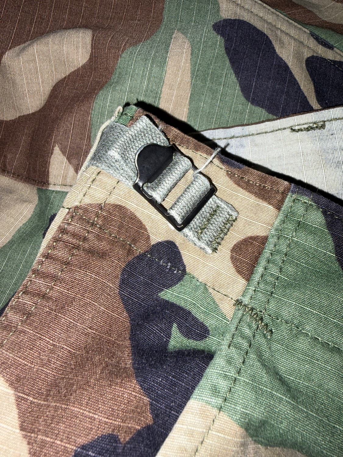 Vintage US Army Camo Cargo Shorts 상품이미지4