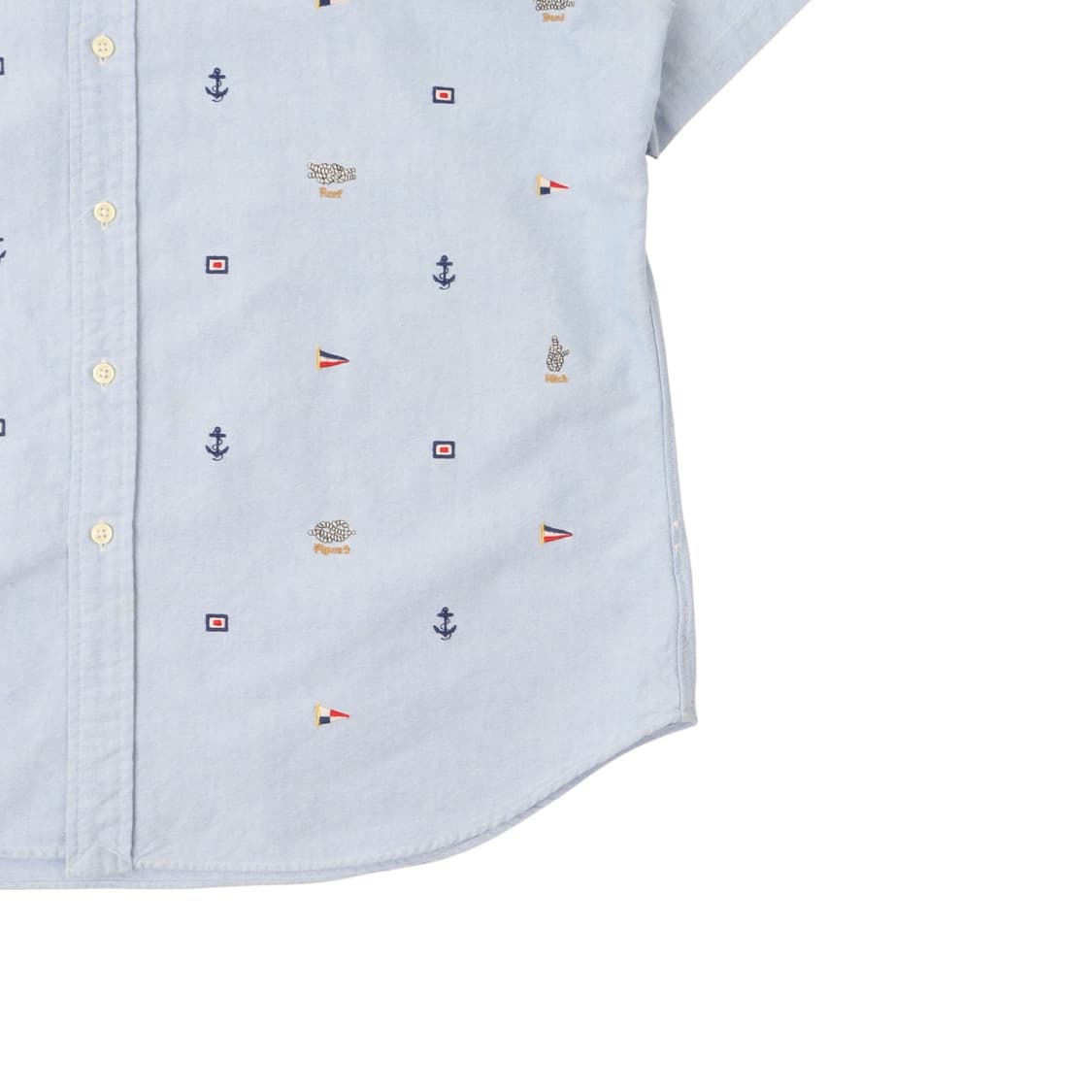 폴로 랄프로렌 옥스포드 플래그 하프 셔츠 상품이미지4