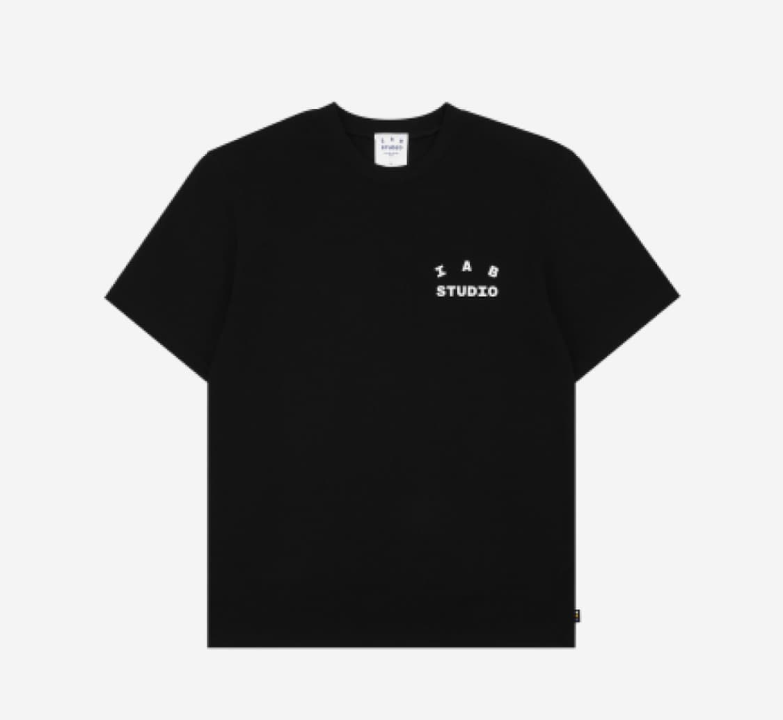 아이앱 스튜디오 10주년 반팔 블랙&화이트 새상품 판매 상품이미지3