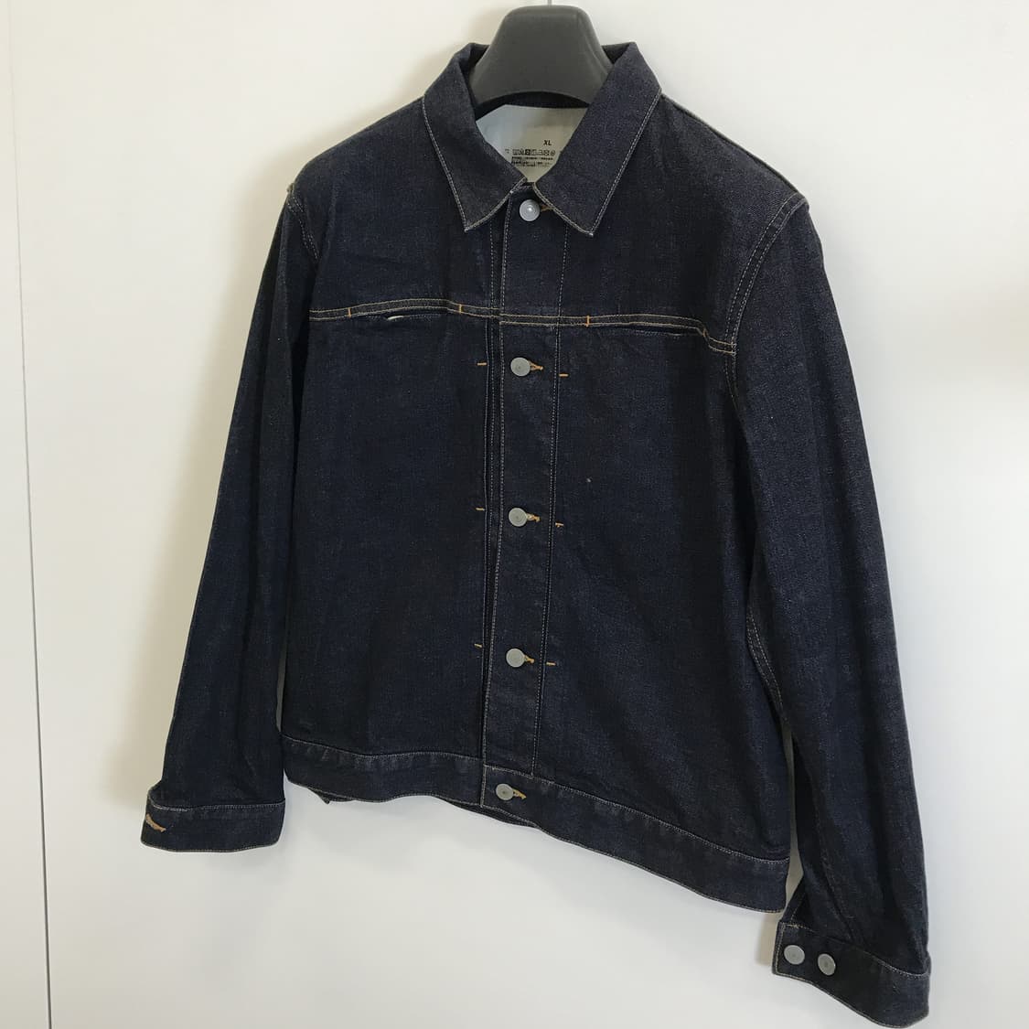 MUJI 무인양품 데님자켓 진청[XL] 상품이미지2