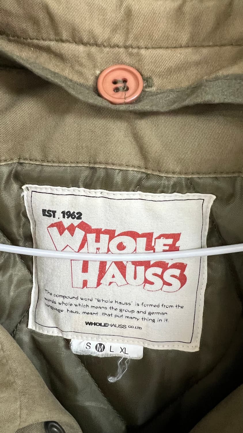 홀하우스 스머프 패치 야상(남녀공용, 내피 탈부착 가능) 상품이미지4