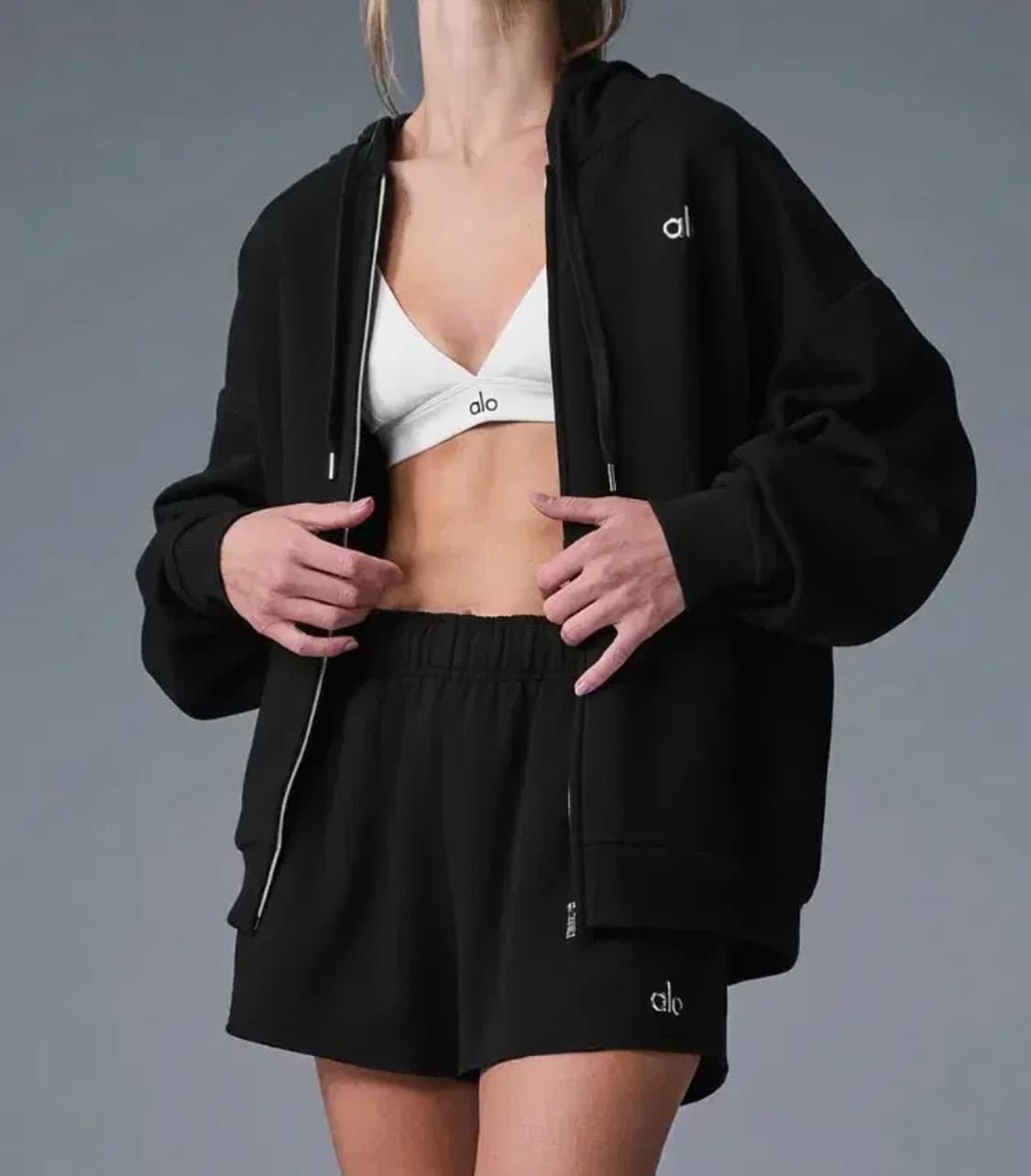 🔥[새상품/정품]🔥 알로 후드집업 2color 상품이미지3