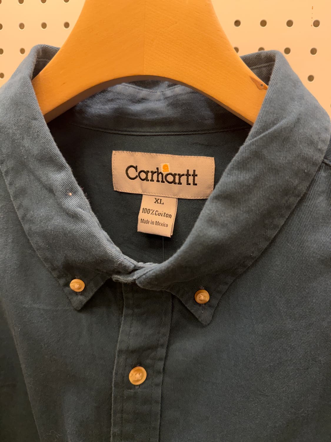 칼하트 박시핏 포켓 워크 셔츠 U110 상품이미지4