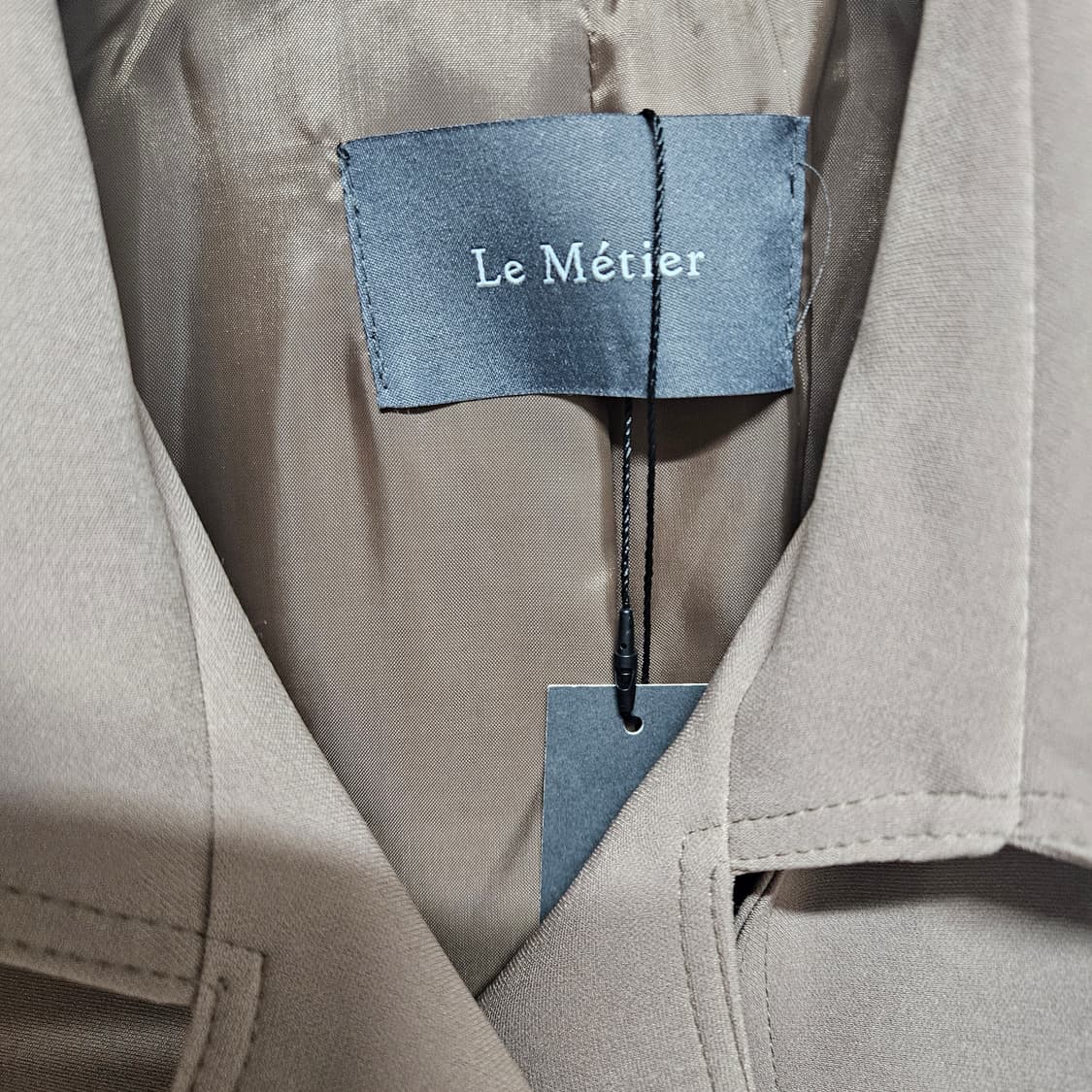 르메띠에 숏 트렌치 코트 F 상품이미지3