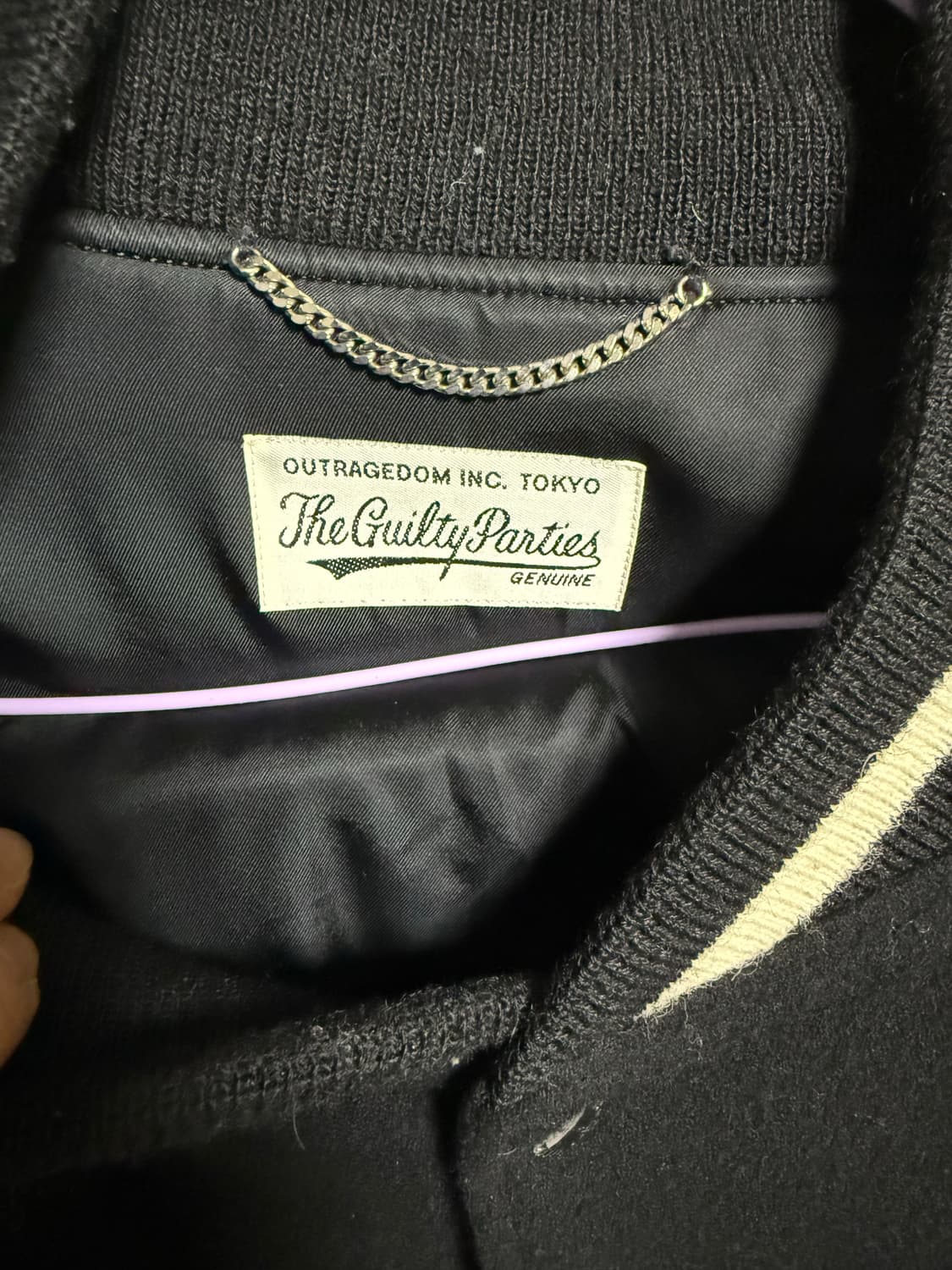 와코마리아 바시티자켓 xl팝니다 상품이미지3