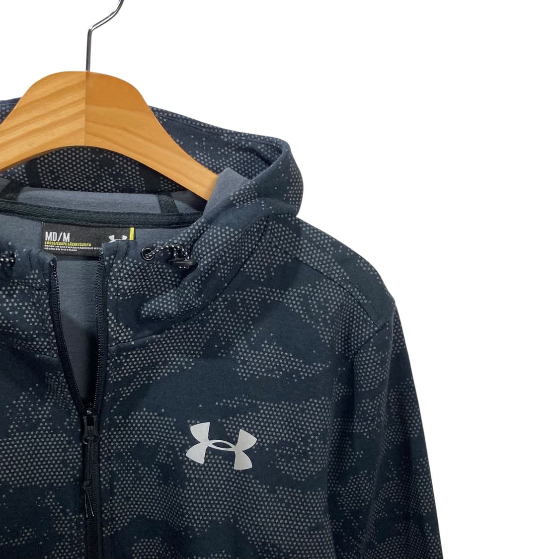 언더아머 패턴 후드집업 상품이미지3