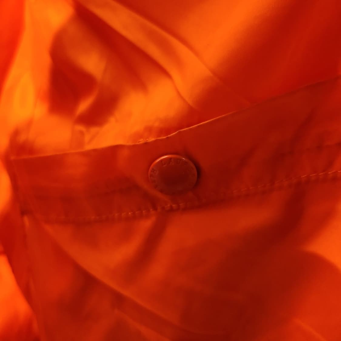 폴로랄프로렌 00s 오렌지 푸퍼 덕다운 패딩 XL 람포지퍼 상품이미지5