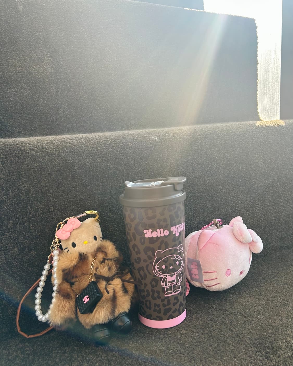 (23)롱다리키티 커스텀키링-🌸 핑크 프릴 레이스 상품이미지2