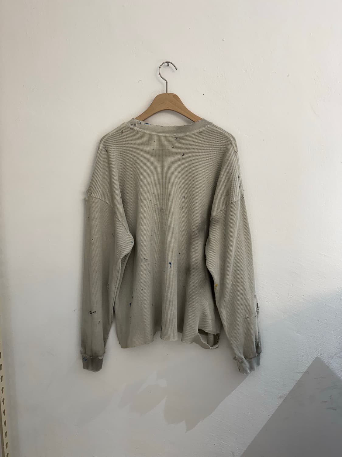 빈티지 커스텀 와플긴팔 상품이미지6