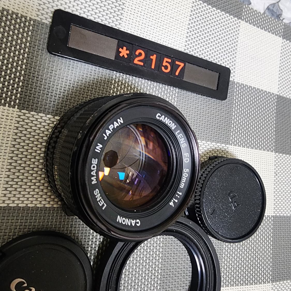 캐논 FD 마운트 50mm 1.4 단렌즈 상품이미지2