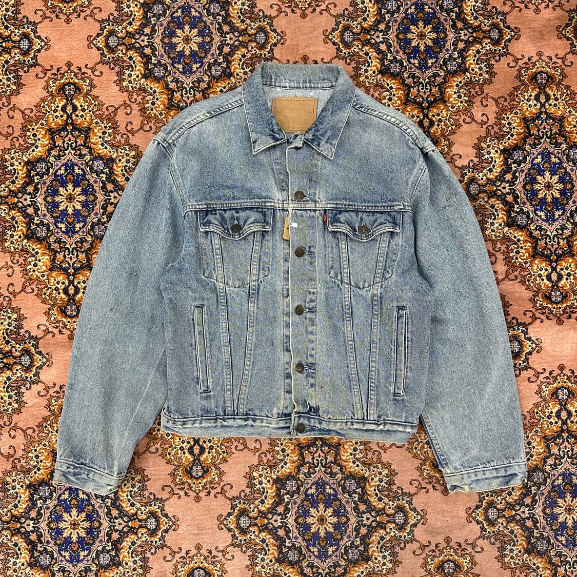 8-90s USA 리바이스 70503 데님 트러커 상품이미지2