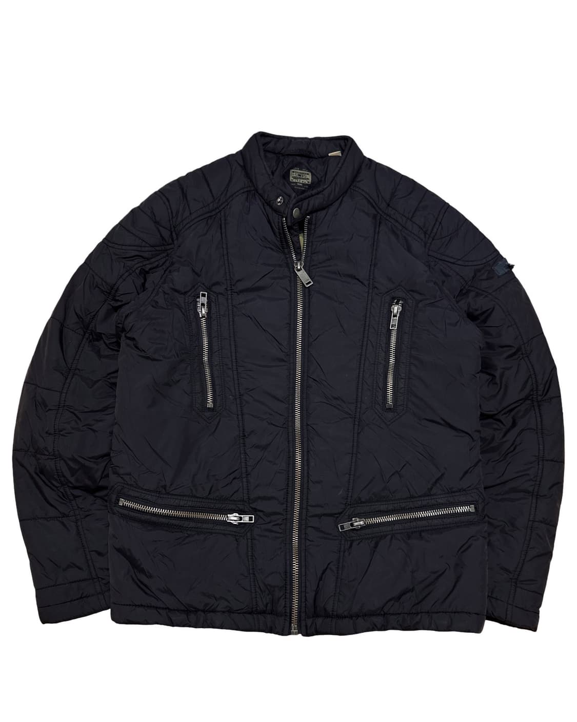 디젤 지퍼 디테일 락시크 패딩 자켓 상품이미지1