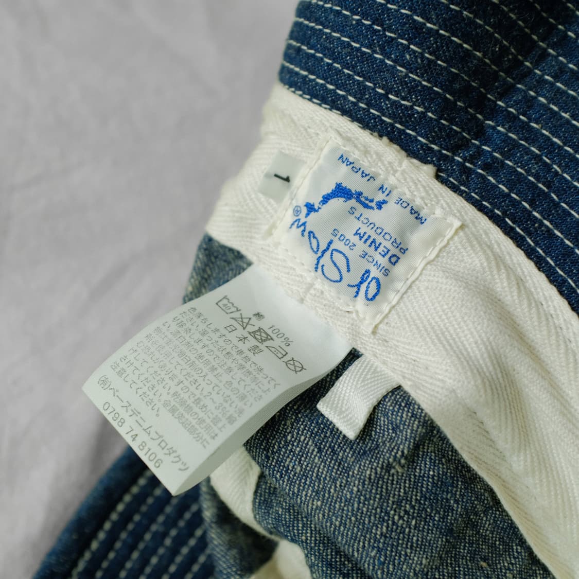 Made In JAPAN Orslow Denim Buket Hat 상품이미지4