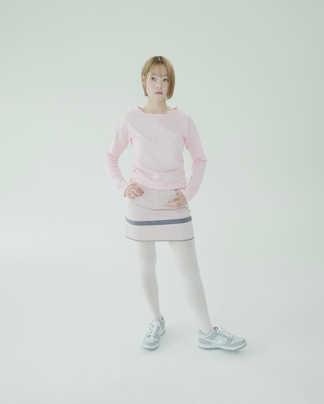Jichoi 25ss 롱 슬리브 pink 상품이미지2