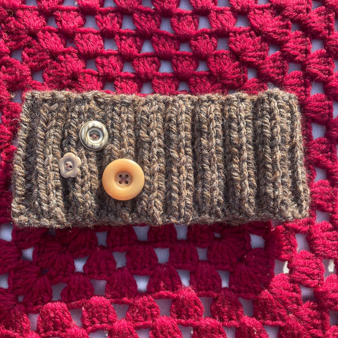 핸드메이드 버튼 헤어밴드 상품이미지1