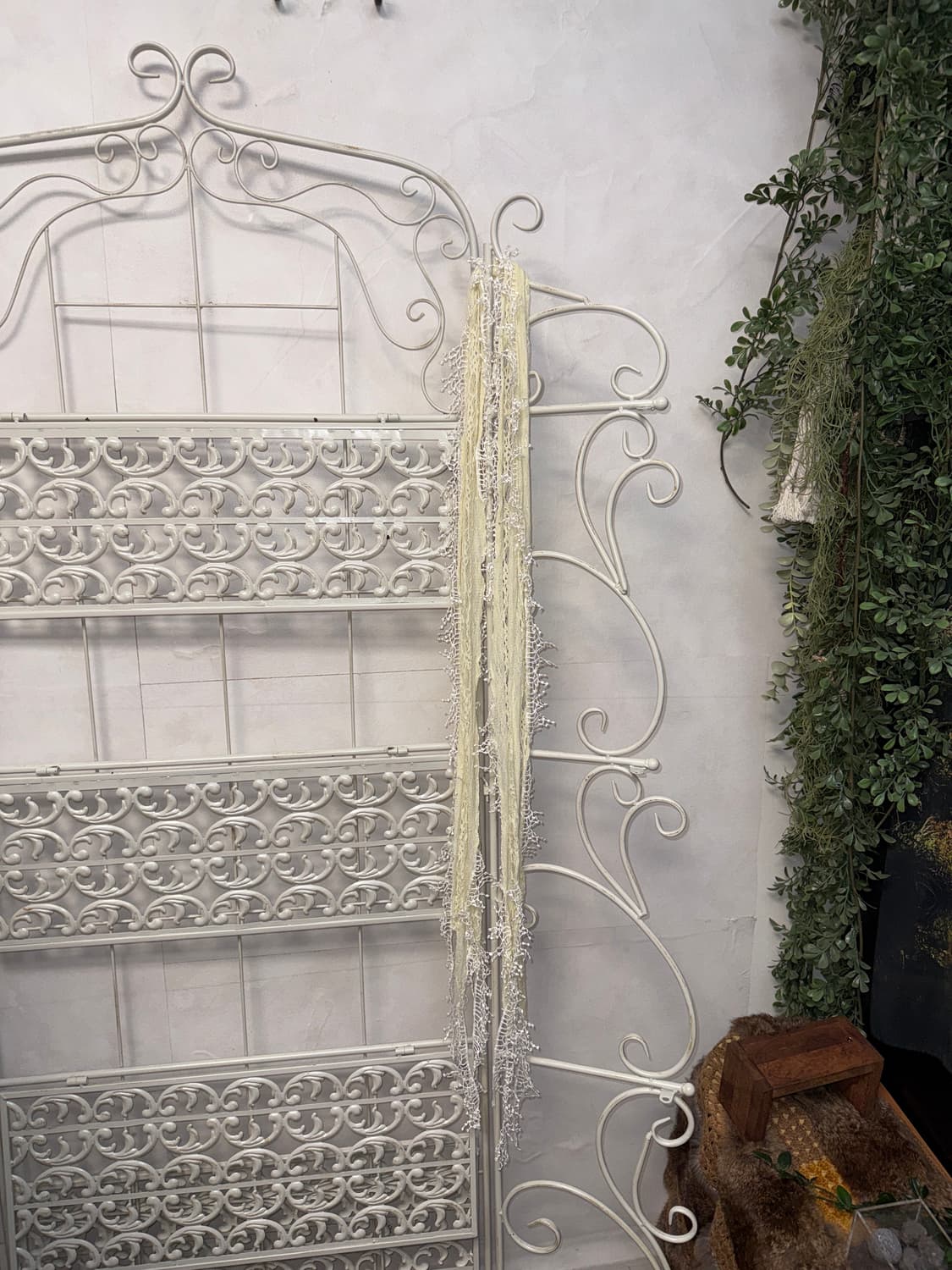 Ivory grunge fairy lace scarf  상품이미지3