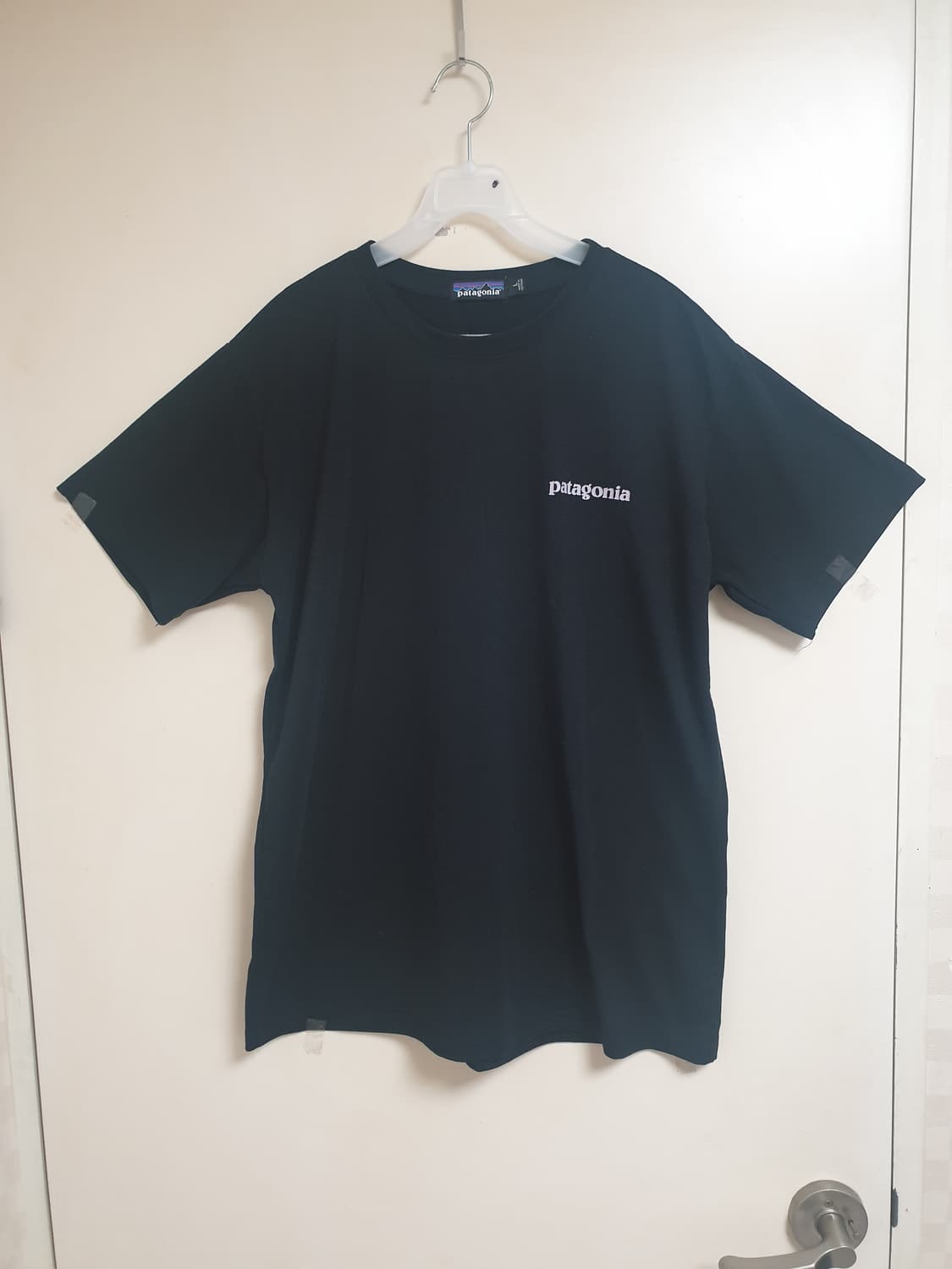 [여성] 파타고니아 블랙 반팔티 L 상품이미지1