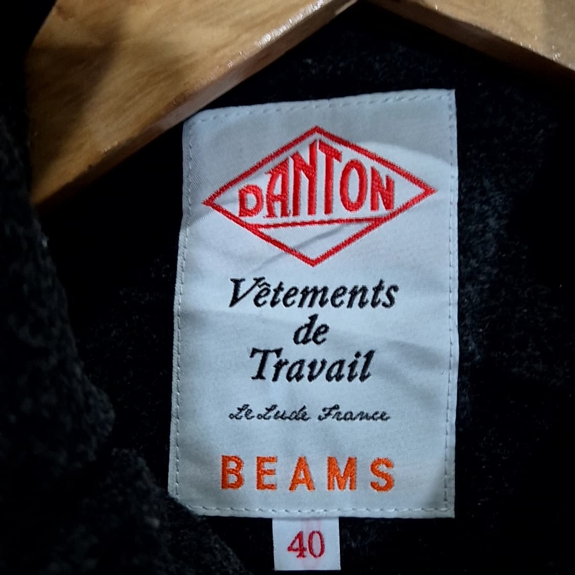 Danton x Beams 단톤x빔즈 울 패딩 조끼 상품이미지5