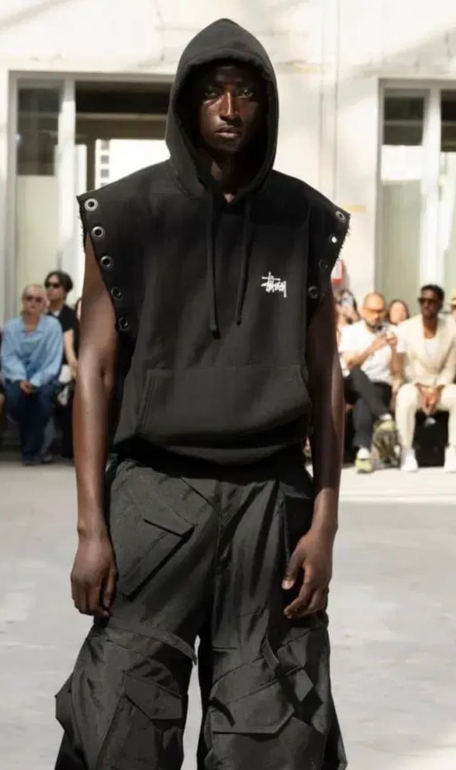 꼼데가르송 준야 와타나베 스투시 후드 베스트 L 상품이미지1