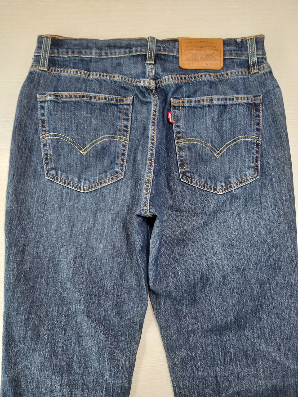 32 리바이스511 프리미엄 cool 워싱스판 슬림일자진 32-303 상품이미지4